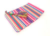 Multicolored Clutch Bag (Pink) ON SALE